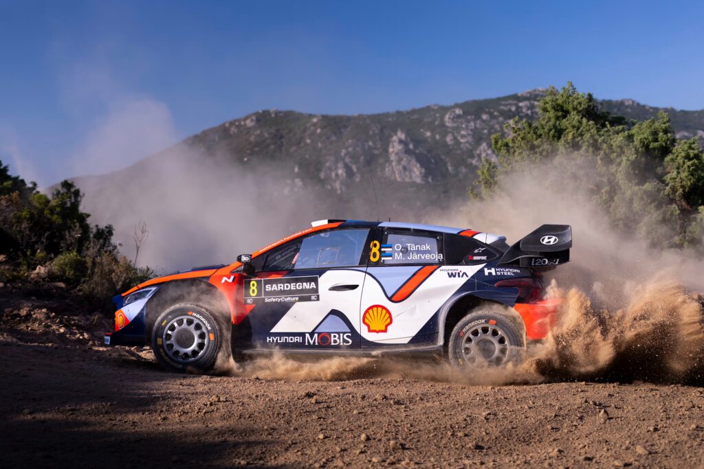 Tänak and Hyundai's search for a 2025 victory continues © Hyundai