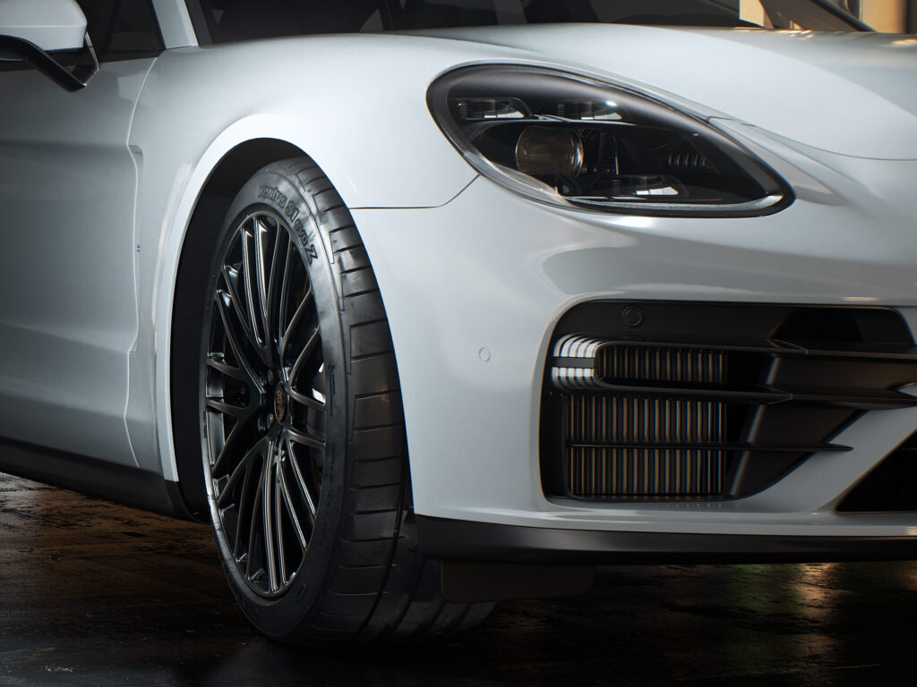 Porsche Panamera 原廠搭載 Hankook Ventus evo Z OE胎