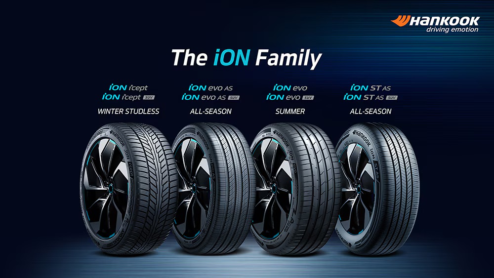 Hankook iOn電動車胎家族
