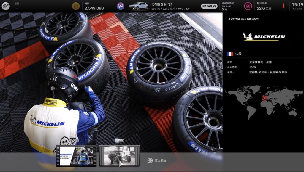 gt7 米其林