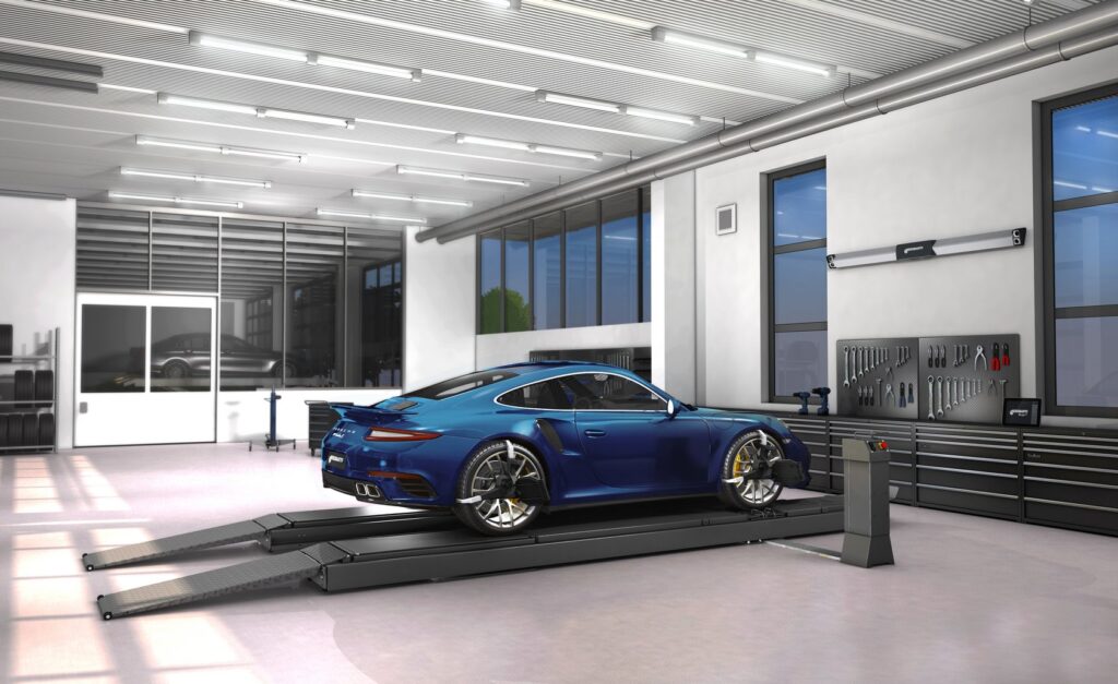 百事霸四輪定位機